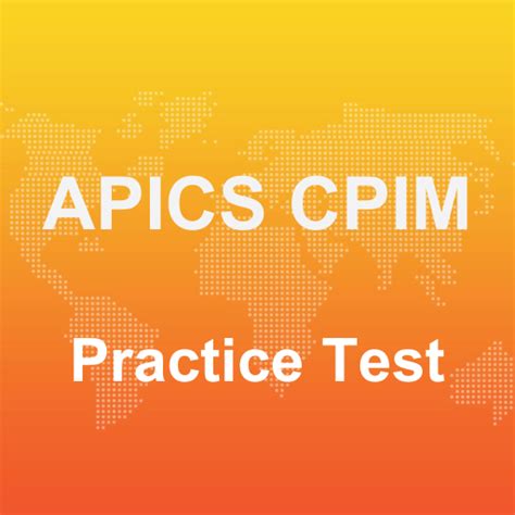 free apics cpim practice test